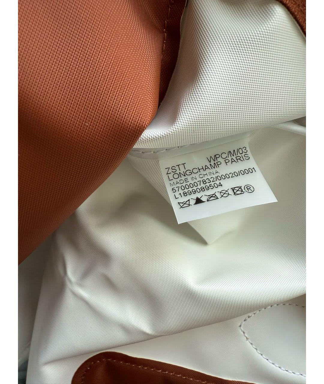 LONGCHAMP Коричневая сумка тоут, фото 7