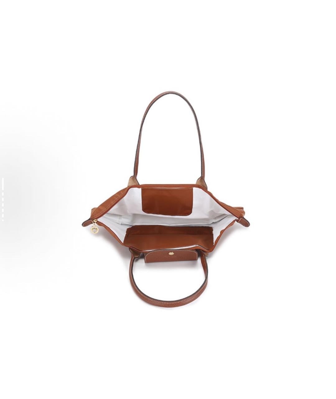 LONGCHAMP Коричневая сумка тоут, фото 2