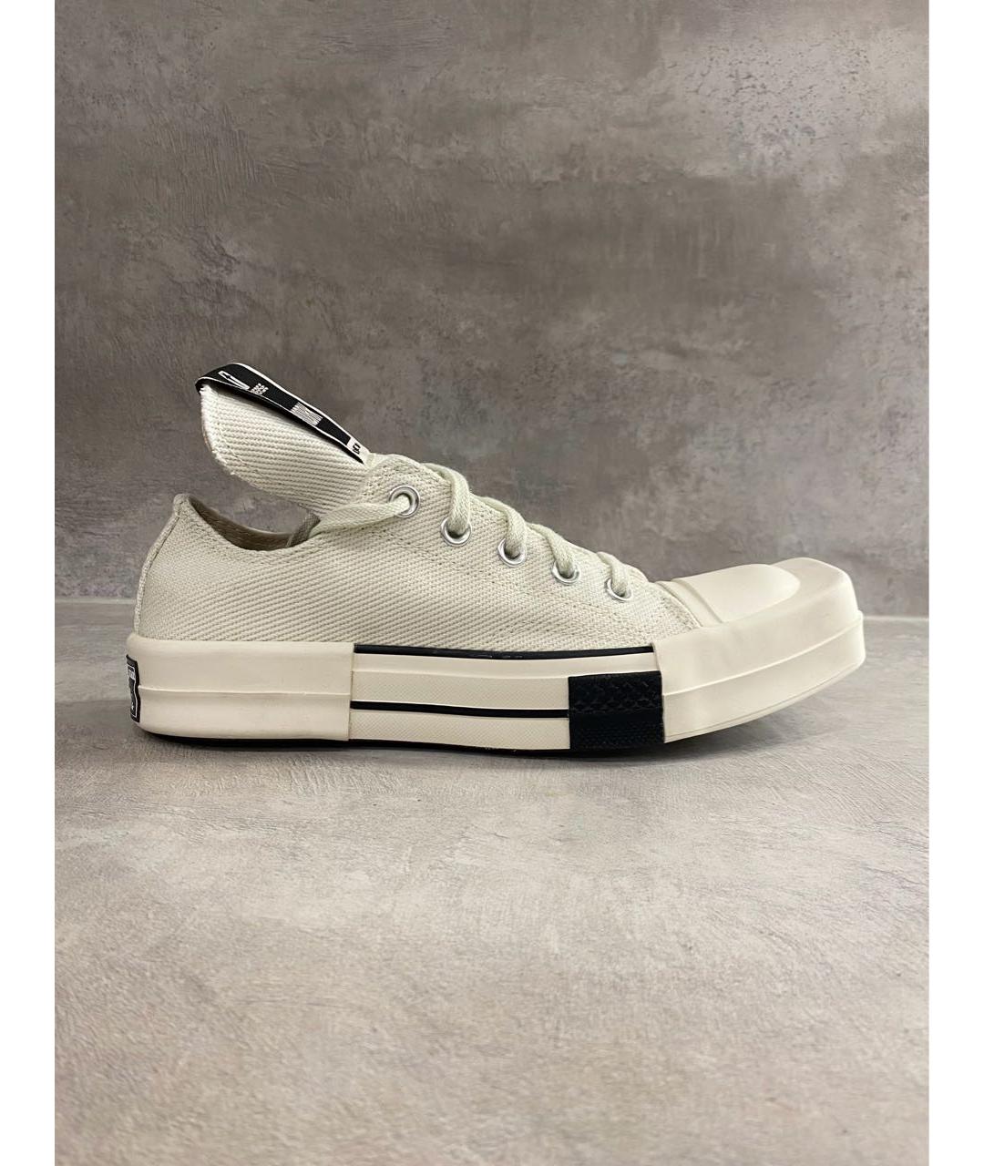 RICK OWENS DRKSHDW Белые кеды, фото 9