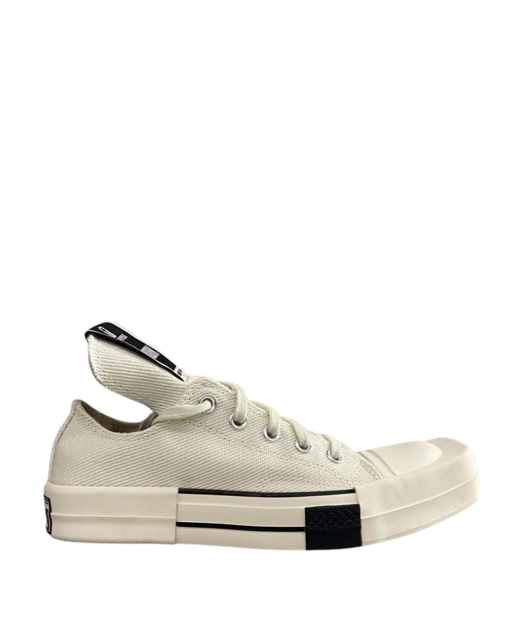 RICK OWENS DRKSHDW Белые кеды, фото 1