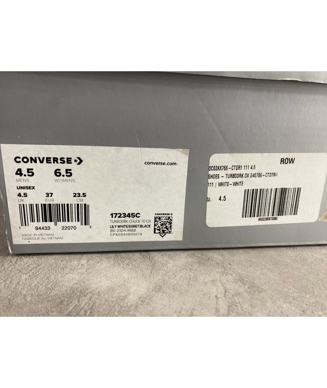 RICK OWENS DRKSHDW Белые кеды, фото 8