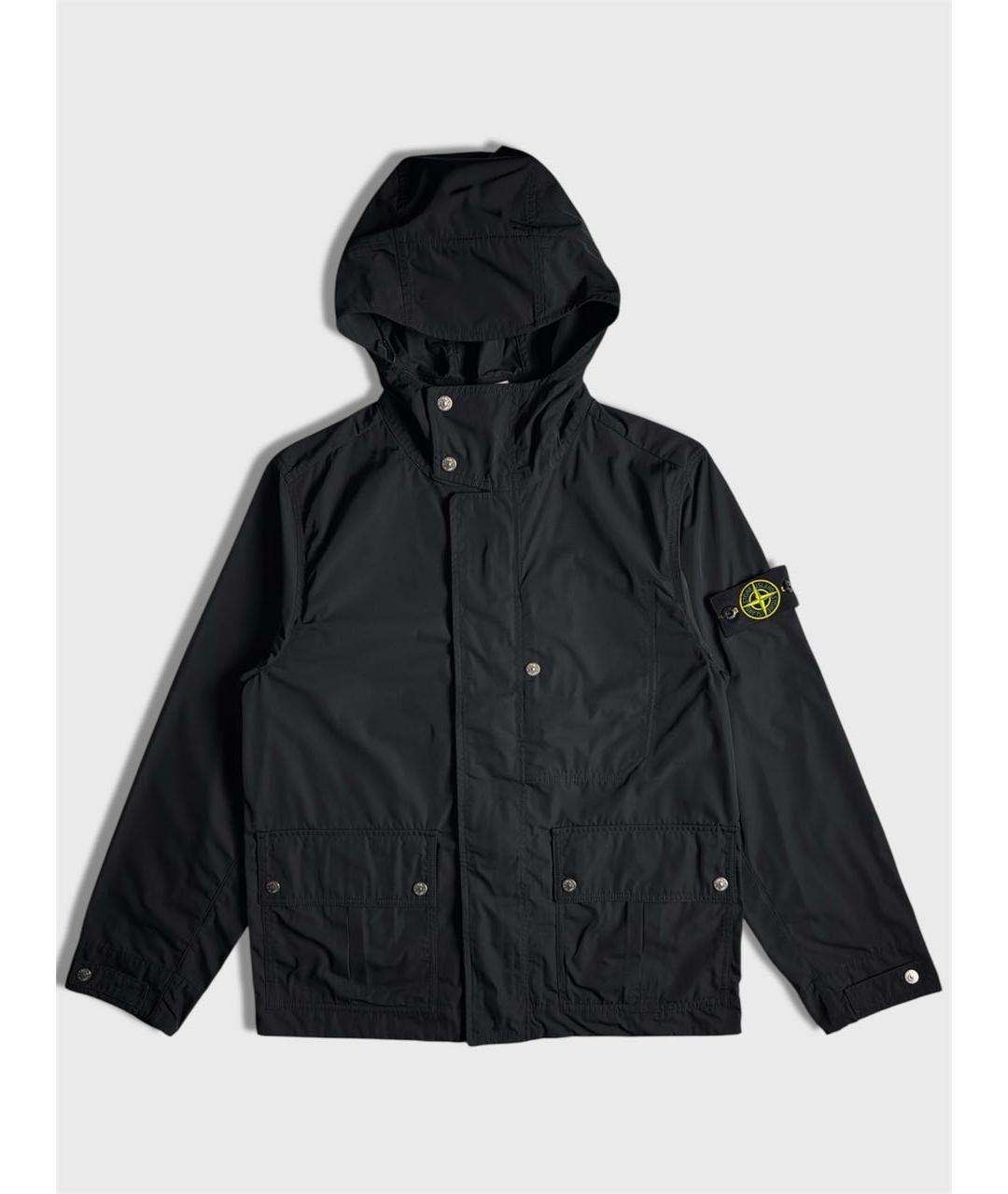 STONE ISLAND Черная куртка, фото 6
