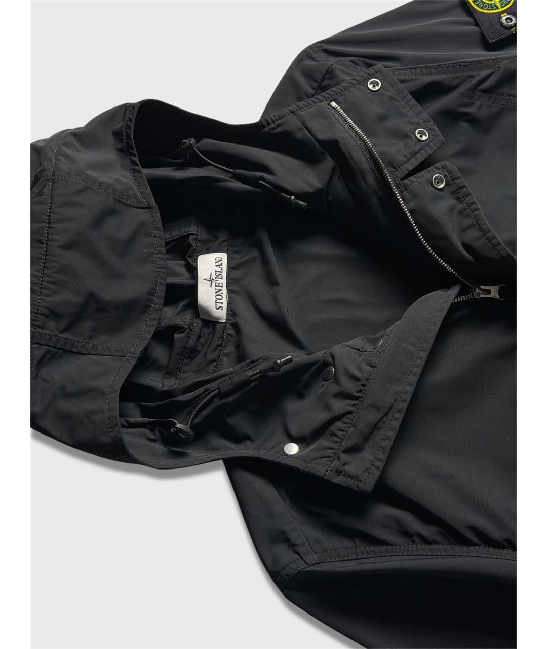 STONE ISLAND Черная куртка, фото 3