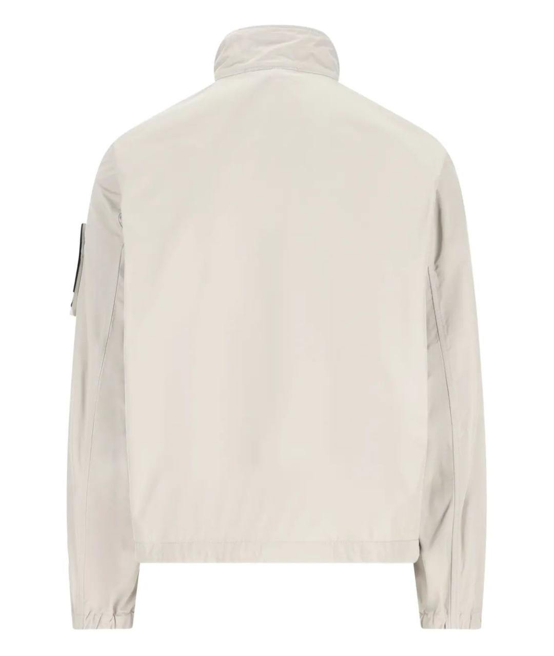 STONE ISLAND Серая полиэстеровая куртка, фото 2