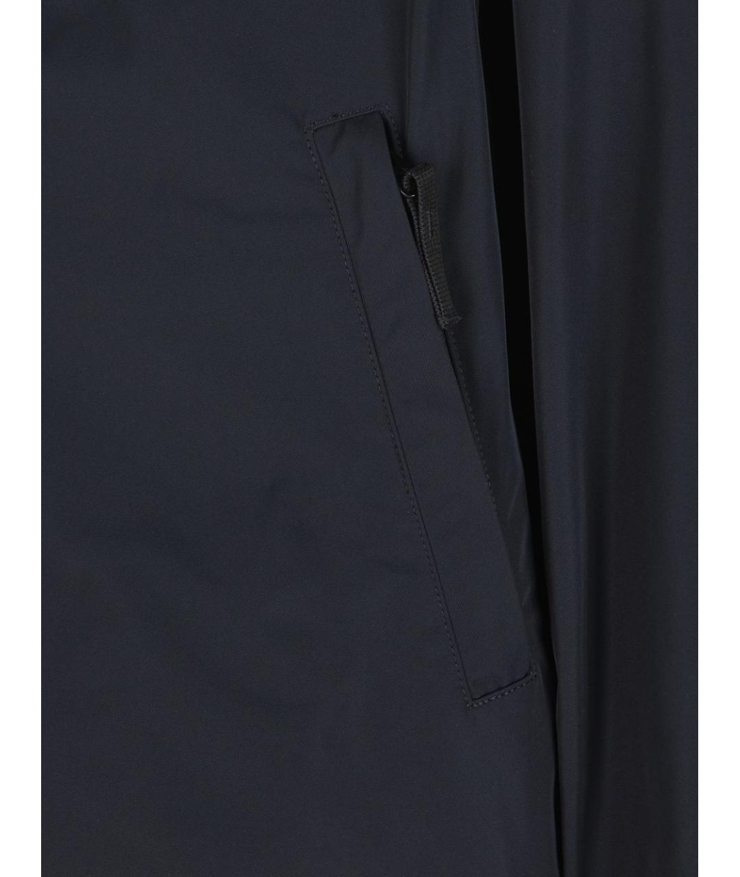 STONE ISLAND Синяя полиэстеровая куртка, фото 3