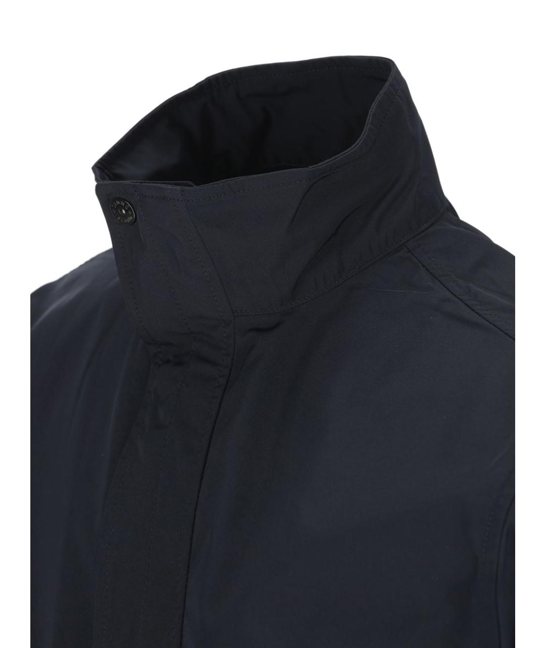 STONE ISLAND Синяя полиэстеровая куртка, фото 4