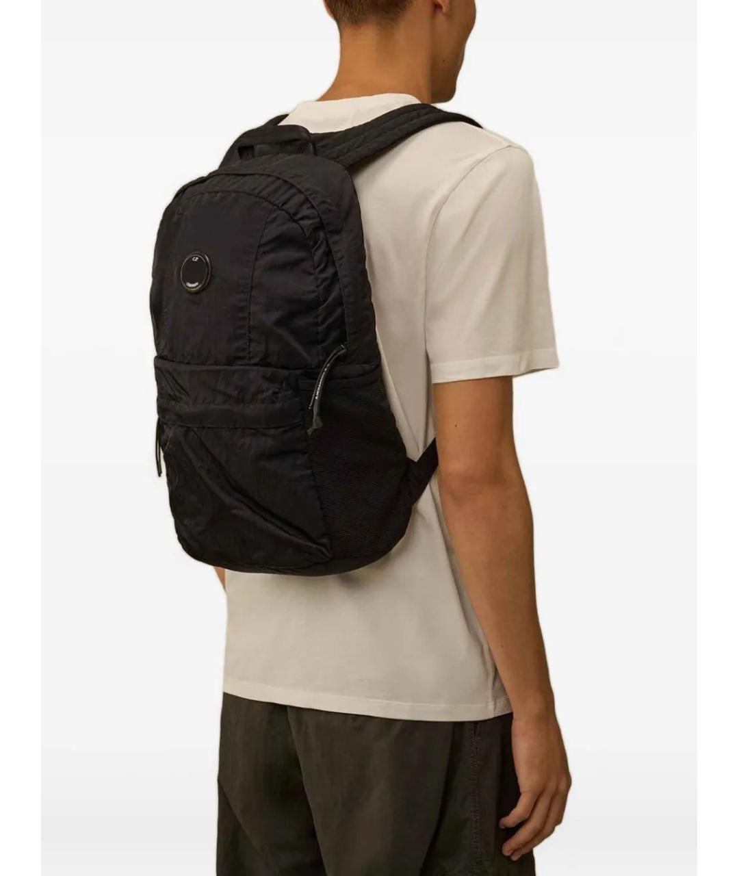 CP COMPANY Черный рюкзак, фото 3
