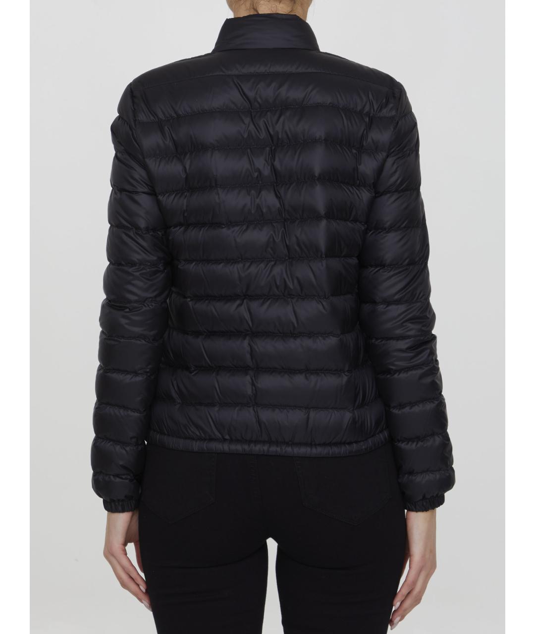 MONCLER Черный полиамидовый пуховик, фото 4