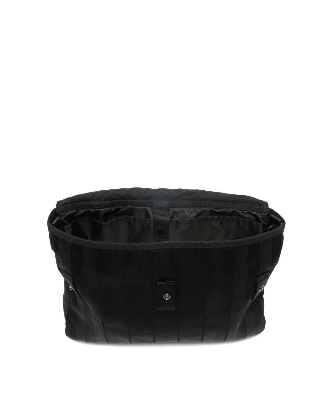 CP COMPANY Черная тканевая сумка на плечо, фото 5