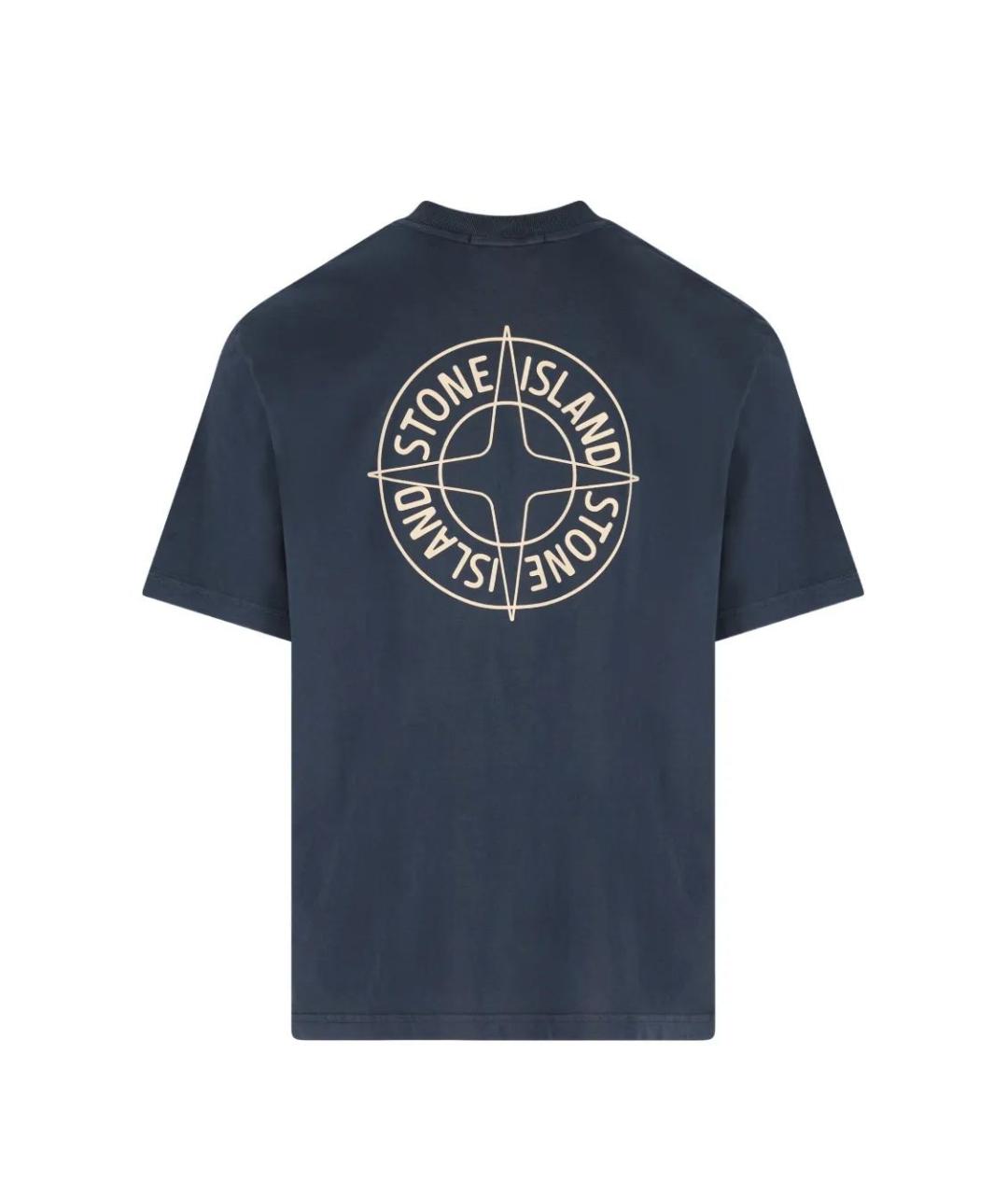 STONE ISLAND Хлопковая футболка, фото 3