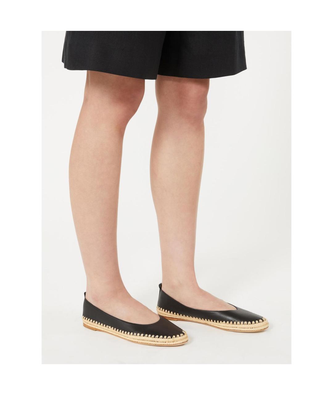 MAX MARA Салатовые кожаные эспадрильи, фото 2