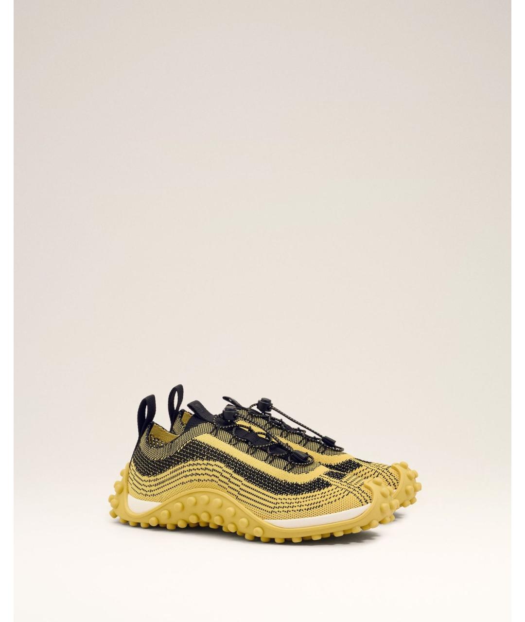 Ami Paris Мульти текстильные низкие кроссовки / кеды, фото 2