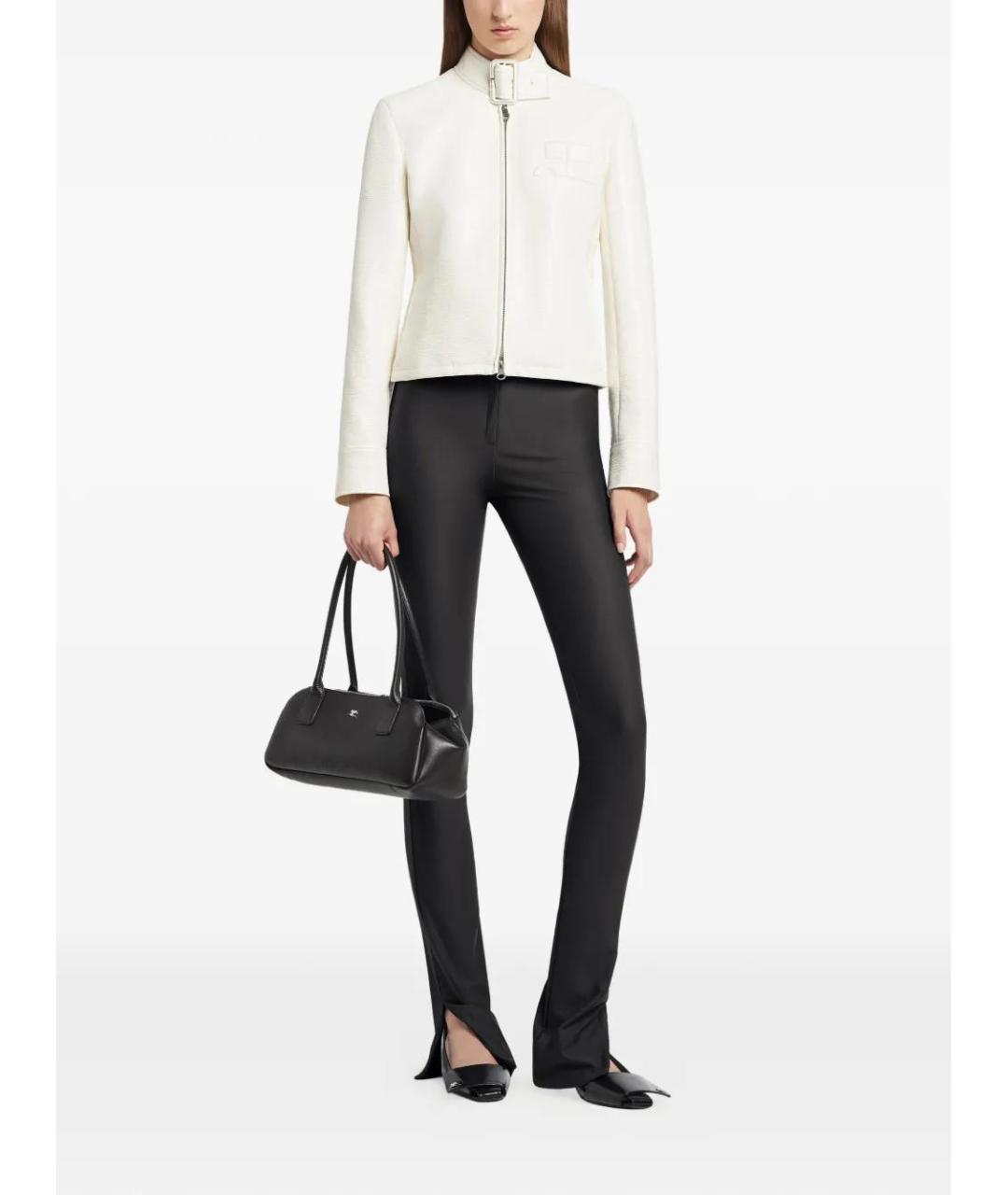 COURREGES Бежевая хлопковая куртка, фото 2