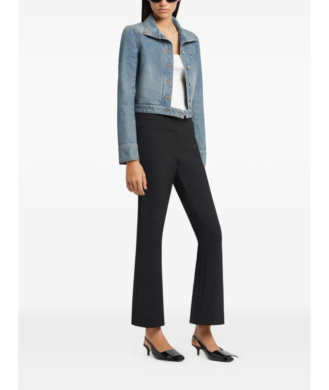 COURREGES Синяя деним куртка, фото 3