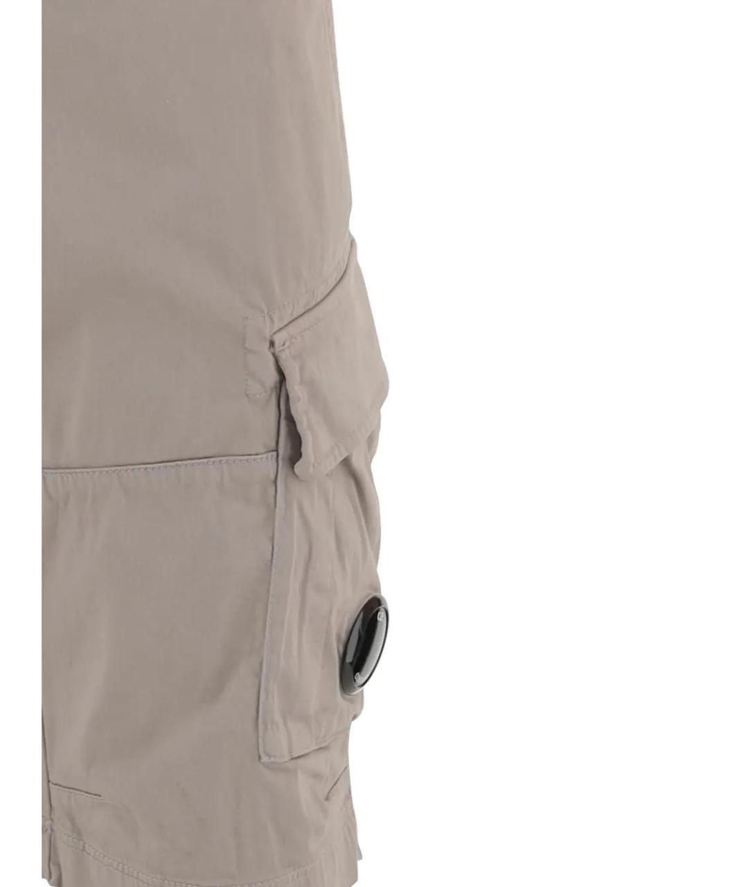 CP COMPANY Бежевые хлопковые шорты, фото 3