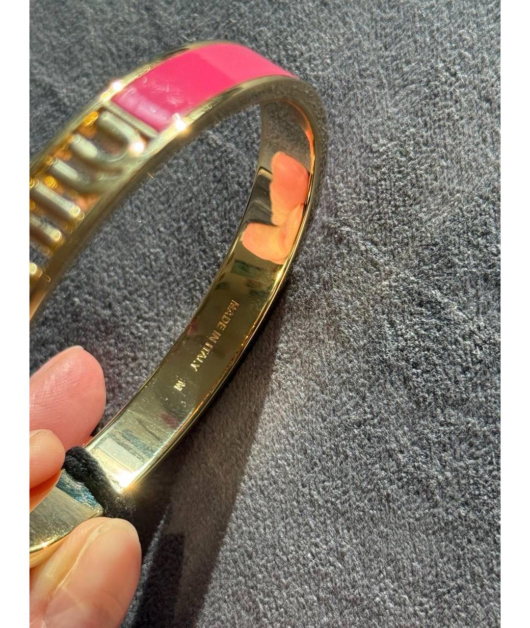 MIU MIU Фуксия металлический браслет, фото 6