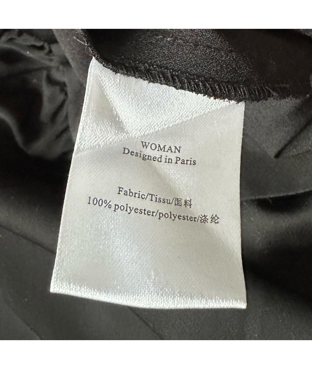 CHRISTIAN DIOR Черная юбка макси, фото 3