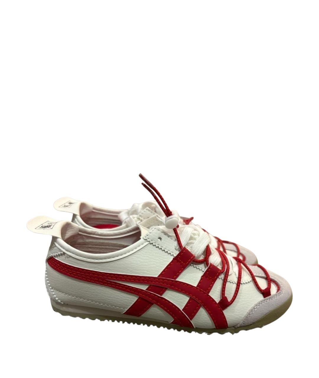 ONITSUKA TIGER Белые кожаные кеды, фото 1