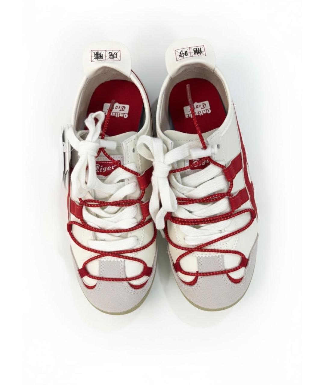 ONITSUKA TIGER Белые кожаные кеды, фото 2