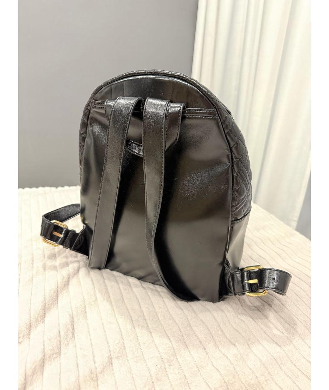 LOVE MOSCHINO Черный рюкзак из искусственной кожи, фото 3