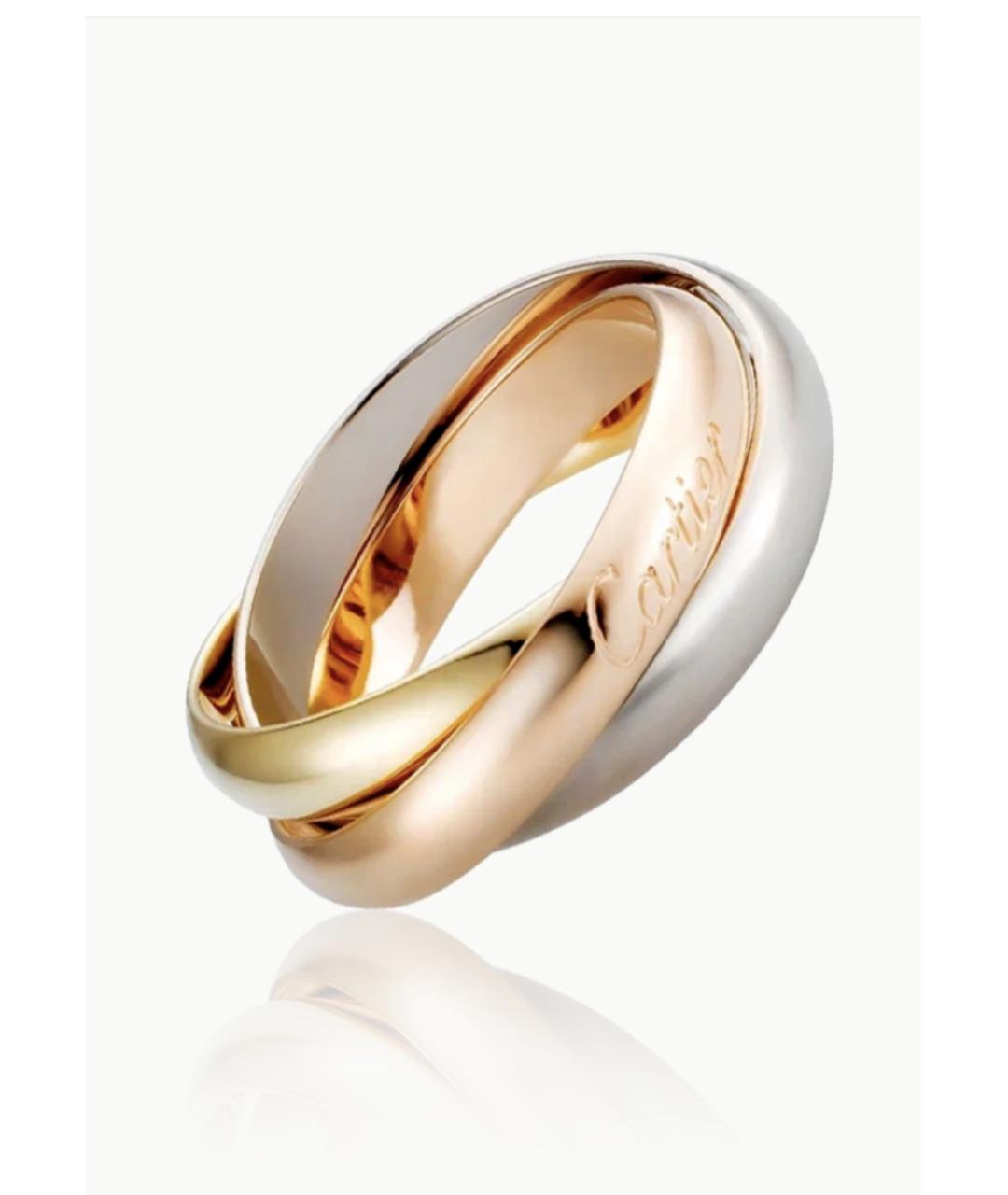 CARTIER Желтое кольцо из розового золота, фото 4