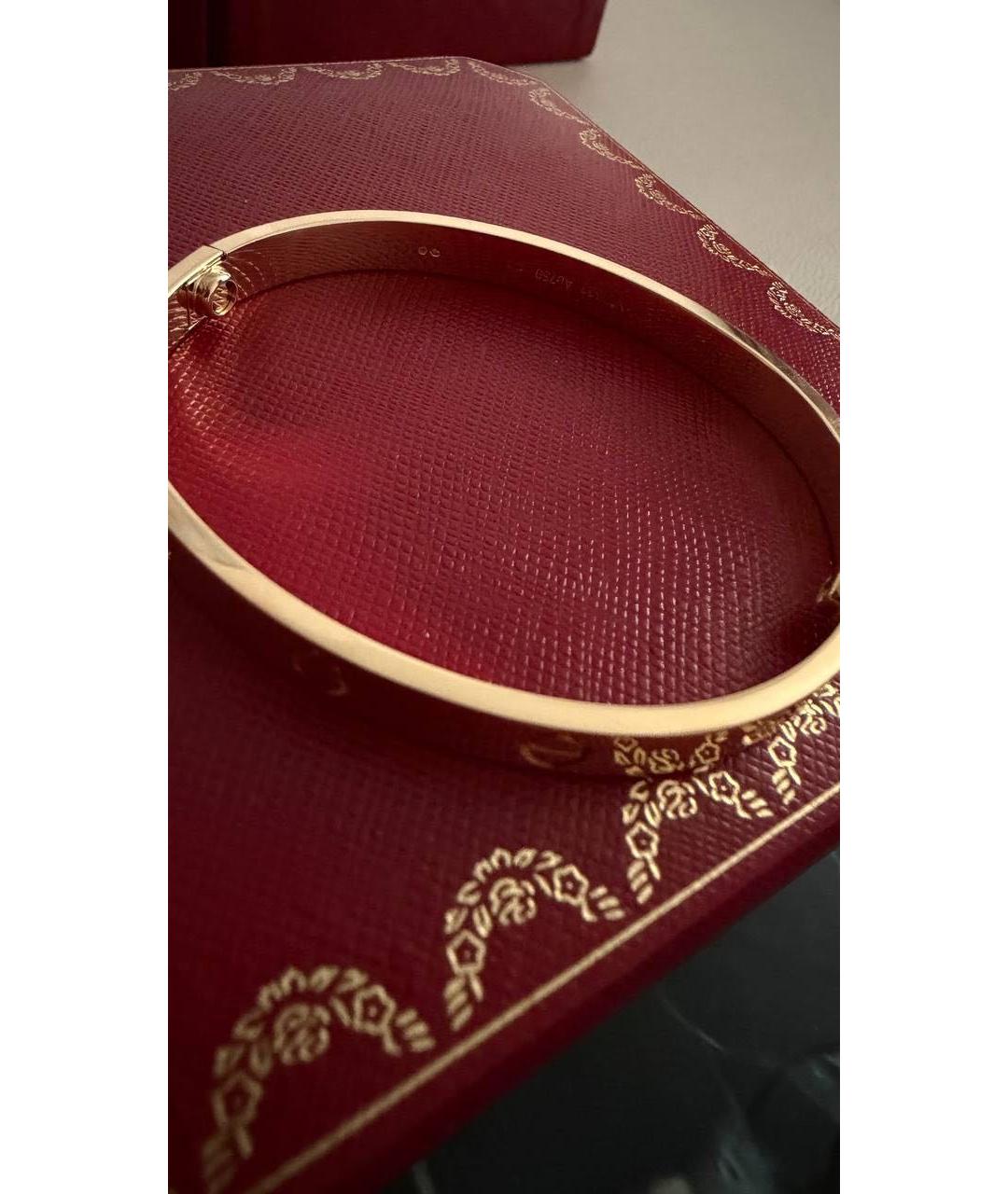 CARTIER Золотой браслет из желтого золота, фото 3