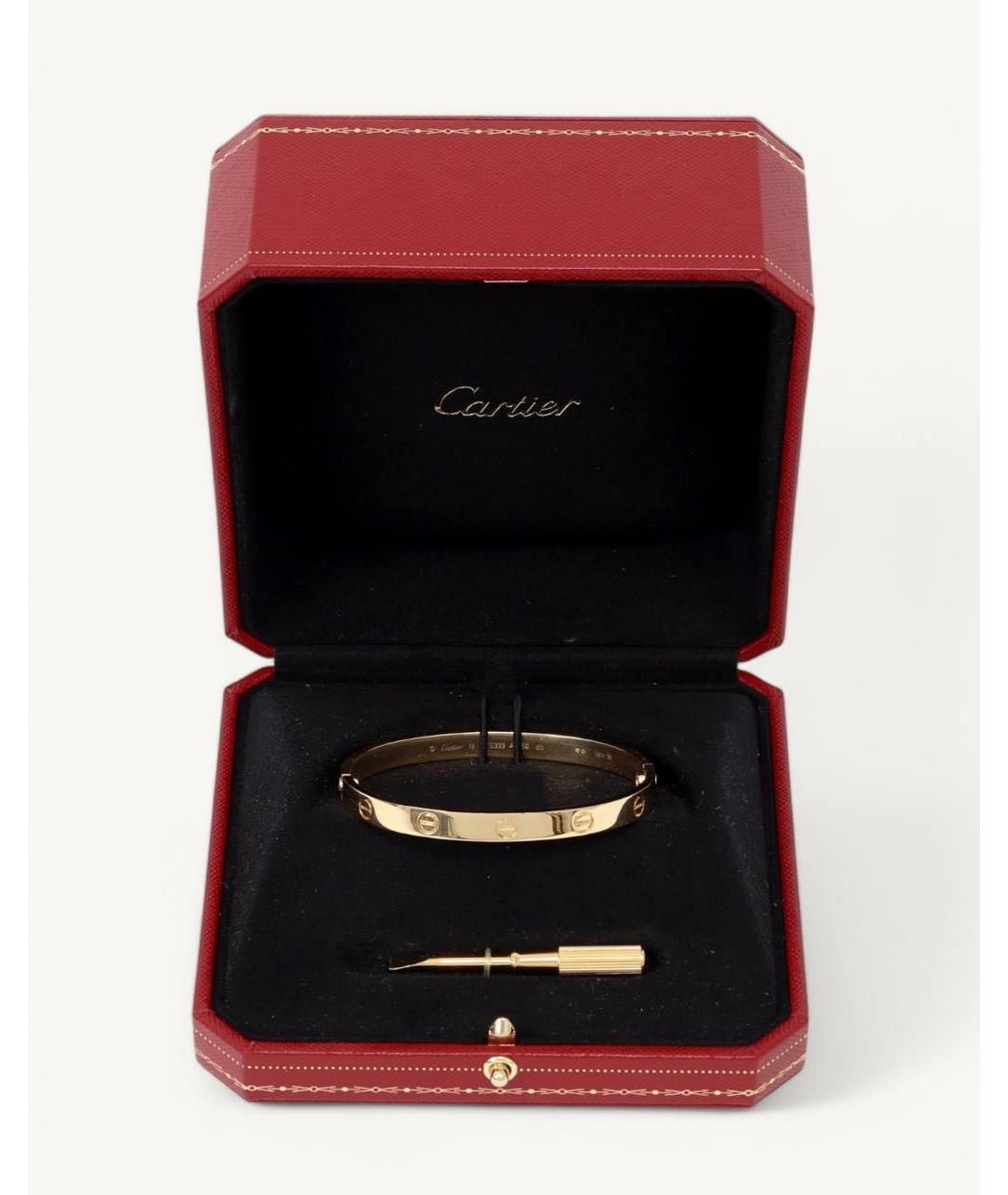 CARTIER Золотой браслет из желтого золота, фото 8