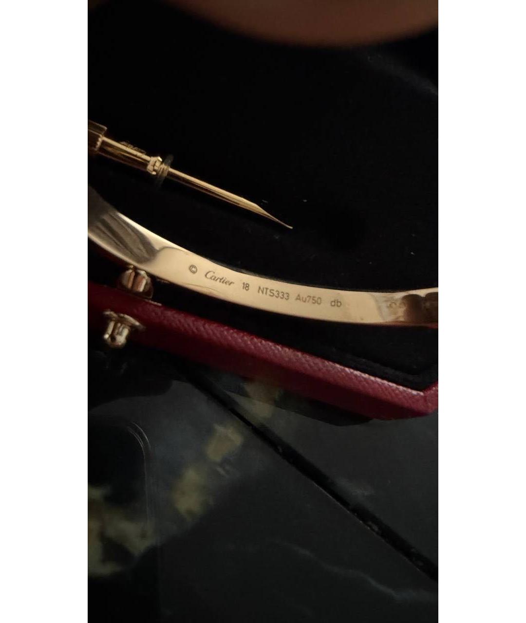 CARTIER Золотой браслет из желтого золота, фото 5