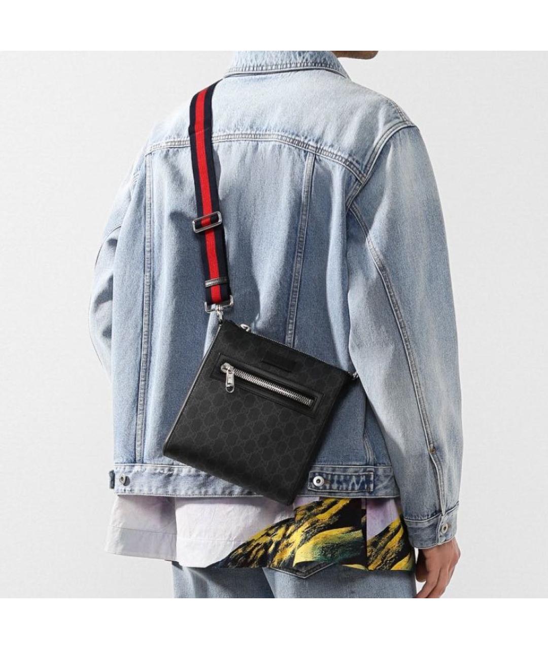 GUCCI Черная сумка на плечо, фото 6