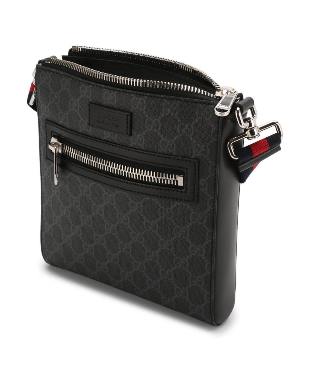 GUCCI Черная сумка на плечо, фото 2