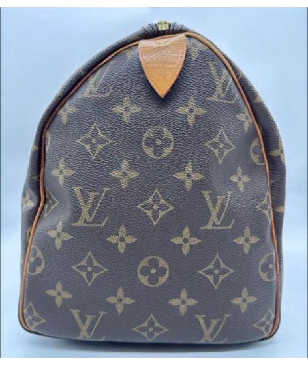 LOUIS VUITTON Коричневая сумка с короткими ручками, фото 2
