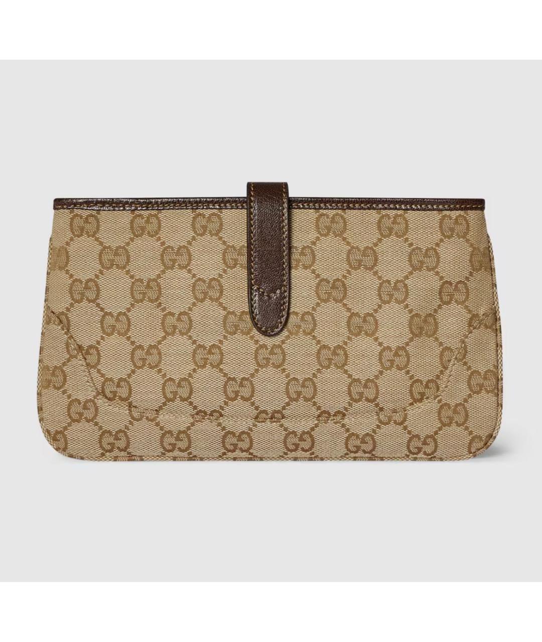 GUCCI Бежевая косметичка, фото 5