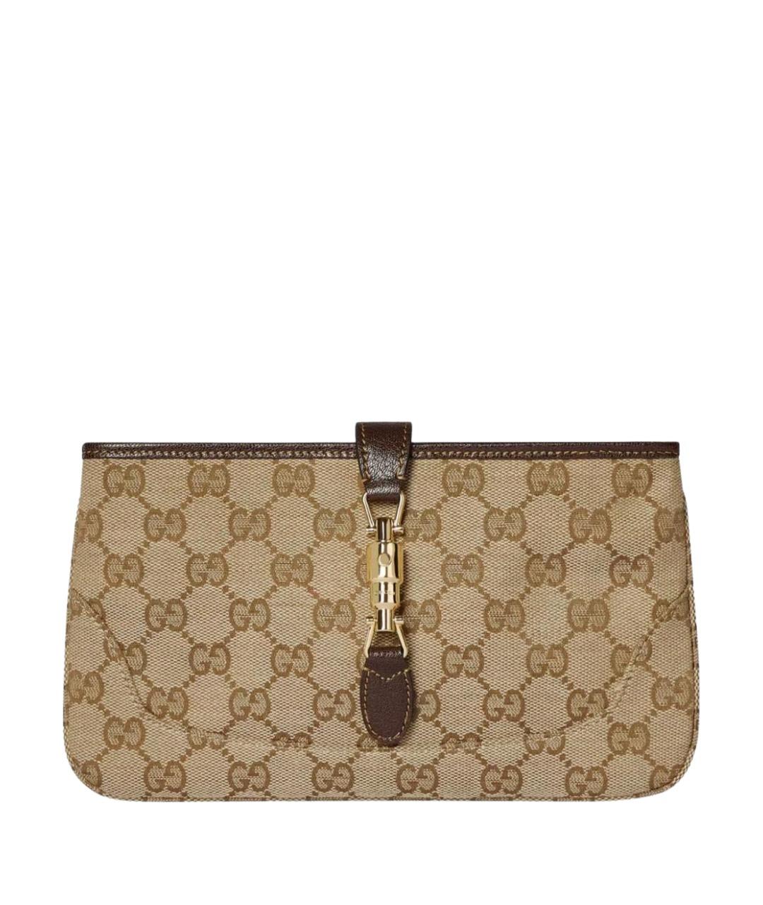 GUCCI Бежевая косметичка, фото 1