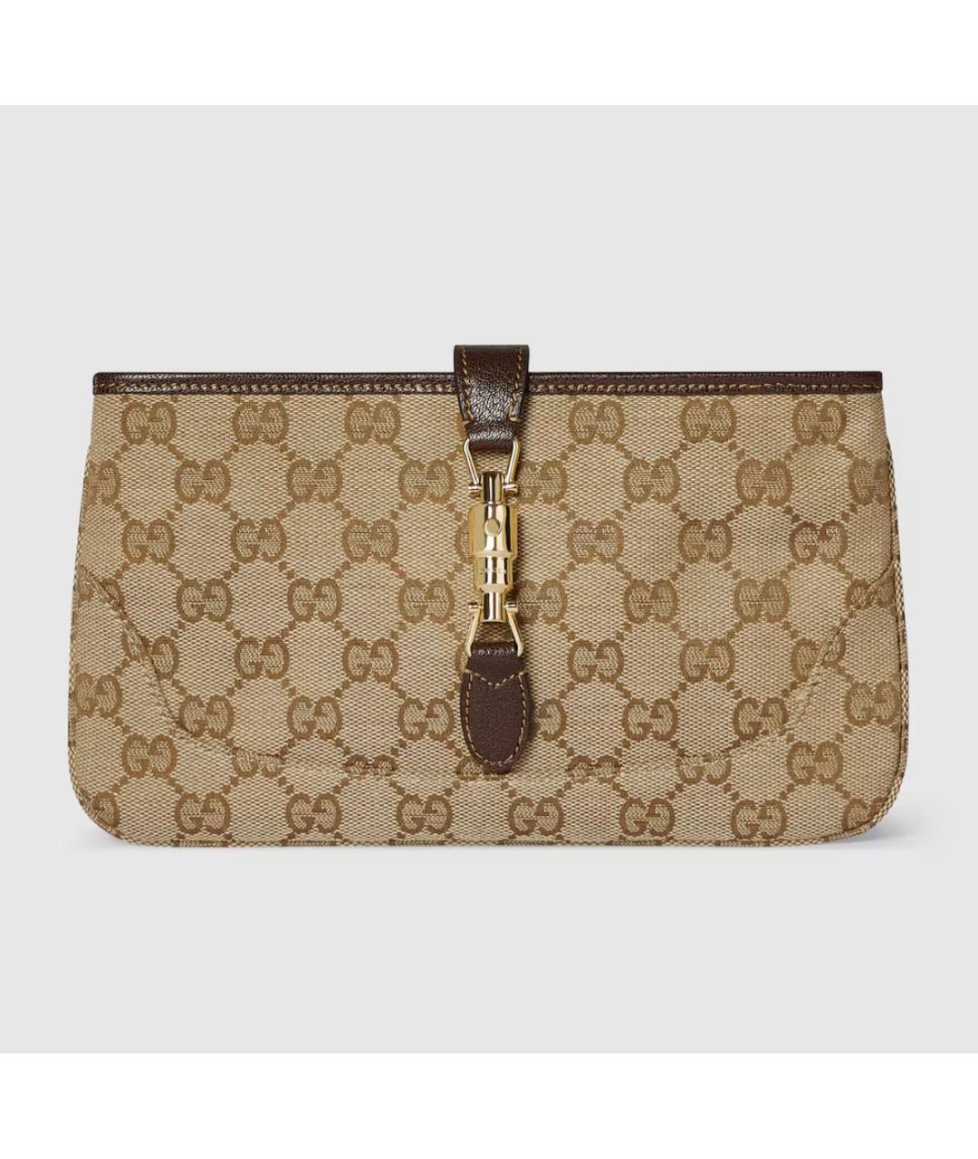 GUCCI Бежевая косметичка, фото 7