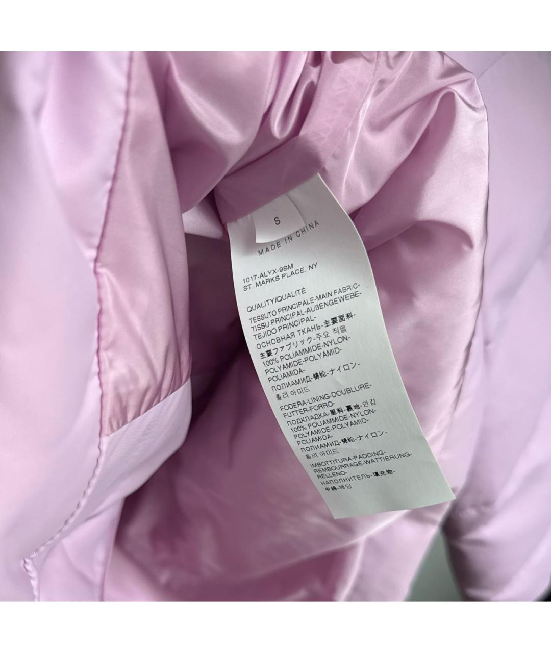 1017 ALYX 9SM Розовая куртка, фото 7
