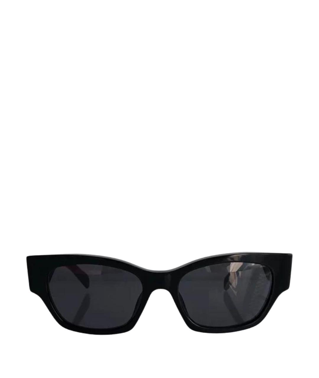 CELINE Черные пластиковые солнцезащитные очки, фото 1