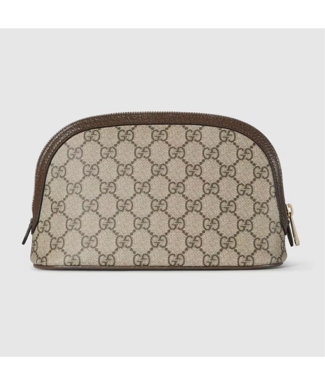 GUCCI Бежевая косметичка, фото 4
