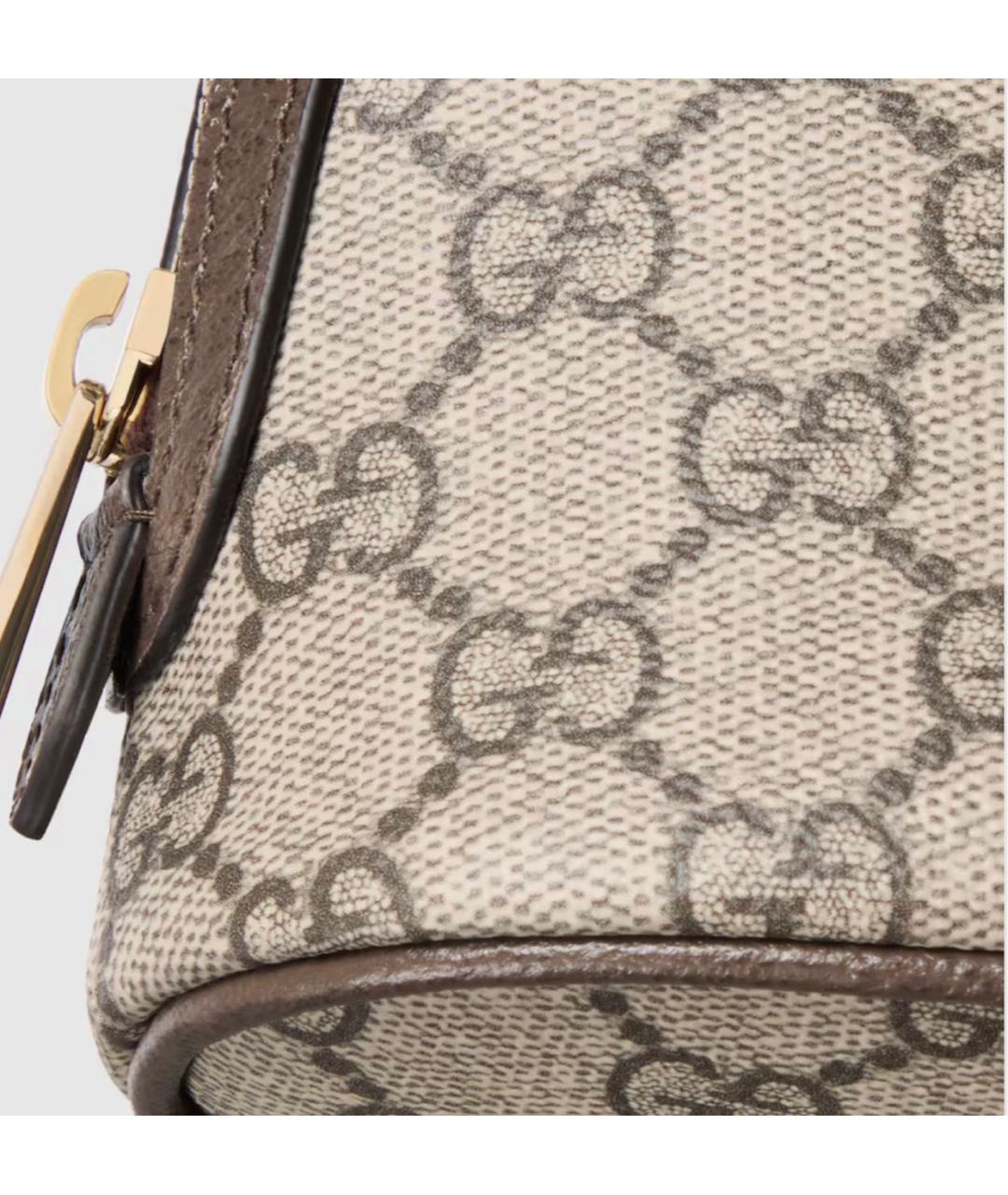 GUCCI Бежевая косметичка, фото 7