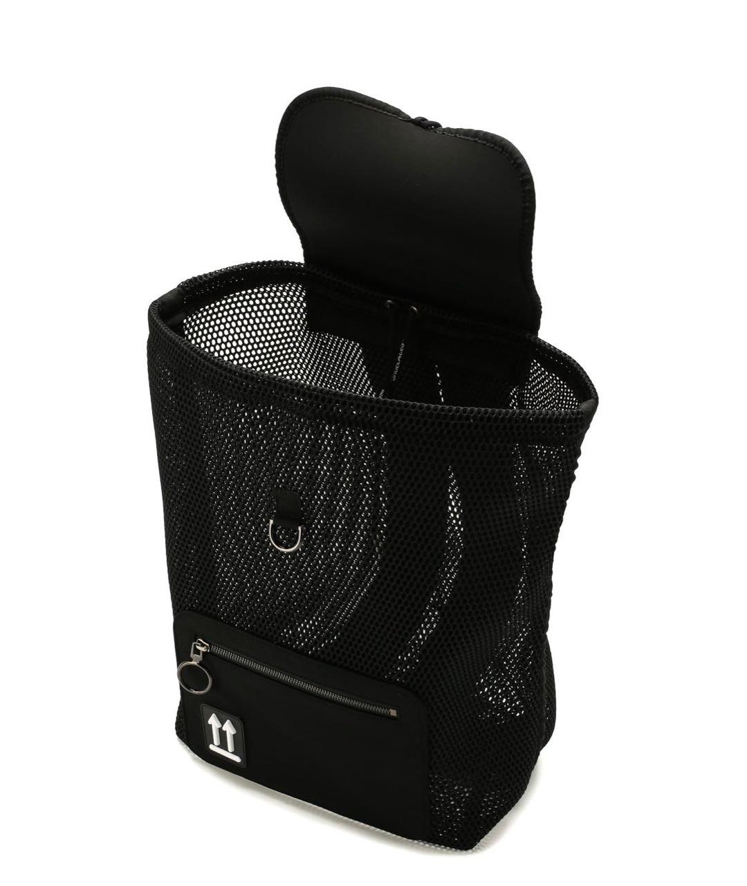 OFF-WHITE Черный рюкзак, фото 3