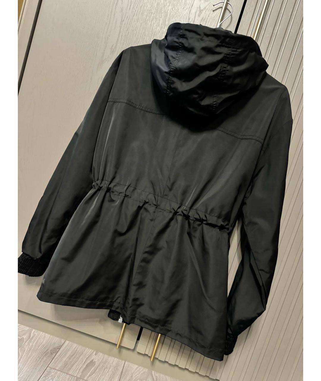 KARL LAGERFELD Черный полиэстеровый тренч/плащ, фото 2