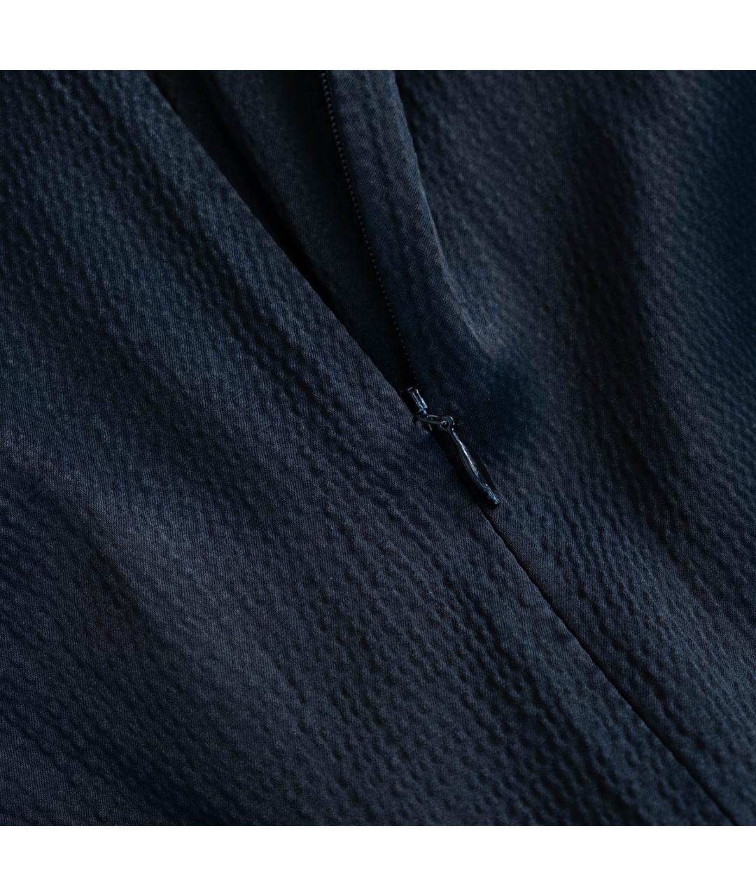 MAJE Черное вискозное повседневное платье, фото 5