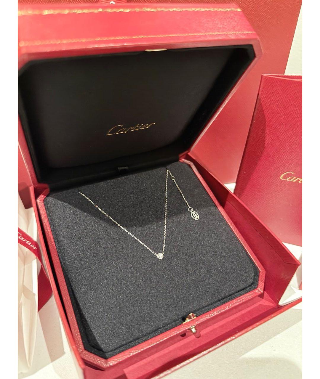 CARTIER Серебряная подвеска из белого золота, фото 5
