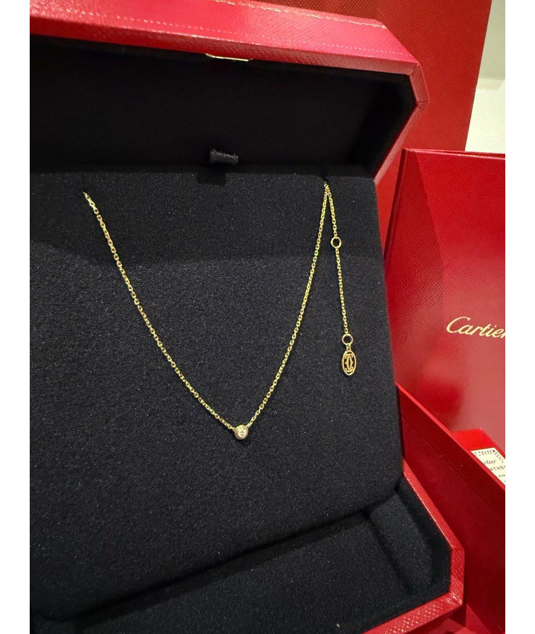 CARTIER Золотая подвеска из желтого золота, фото 4