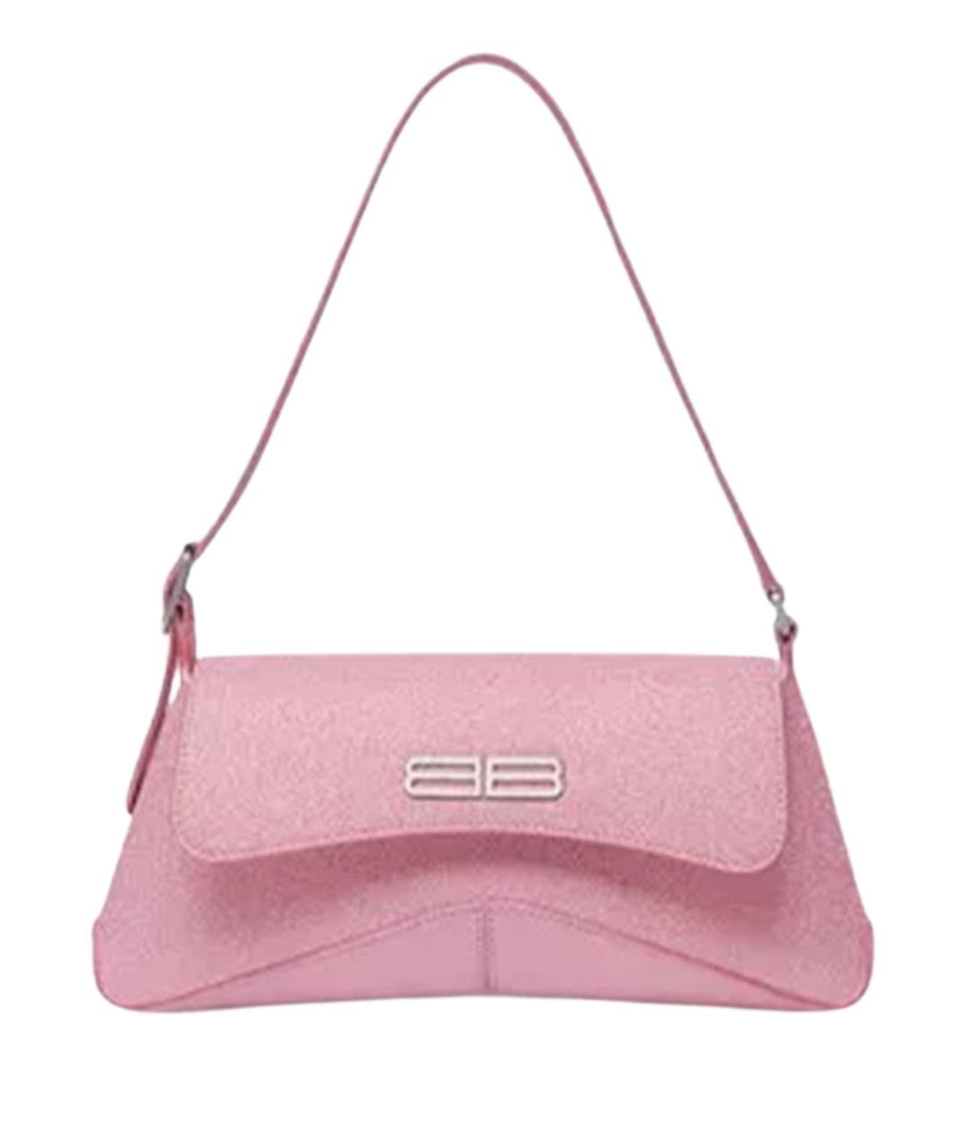 BALENCIAGA Розовая сумка через плечо, фото 1