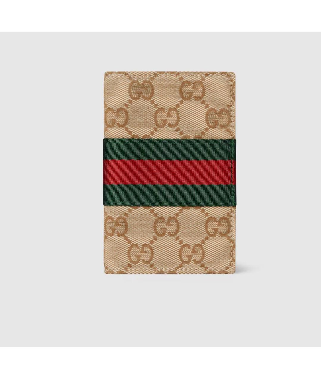 GUCCI Бежевый кардхолдер, фото 5