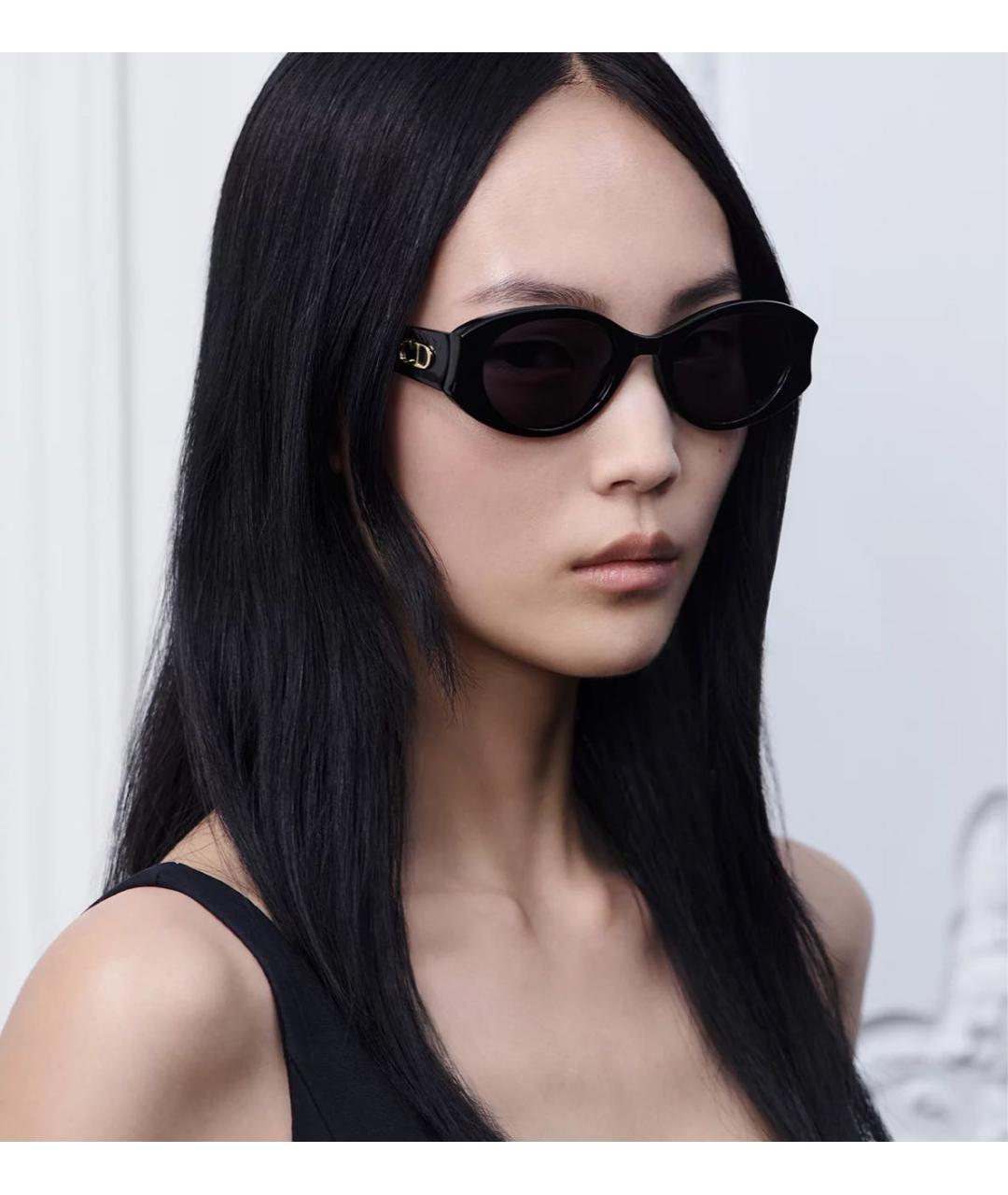 CHRISTIAN DIOR Черные солнцезащитные очки, фото 4