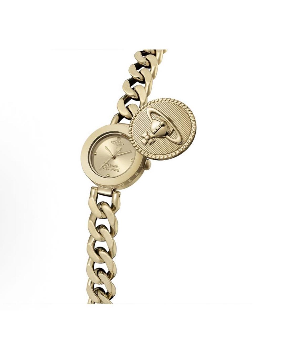 VIVIENNE WESTWOOD Золотые стальные часы, фото 6