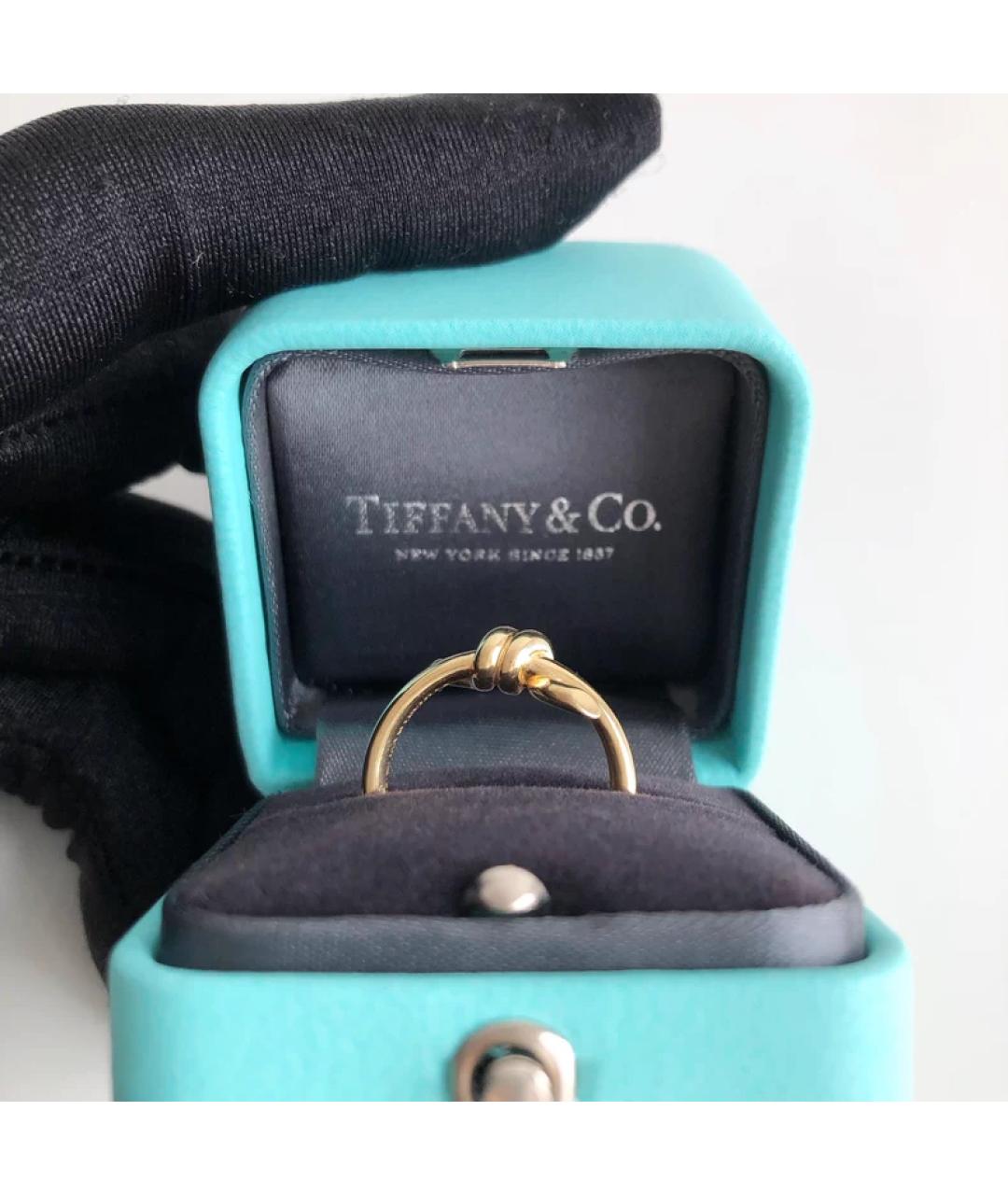 TIFFANY&CO Золотое кольцо из желтого золота, фото 2