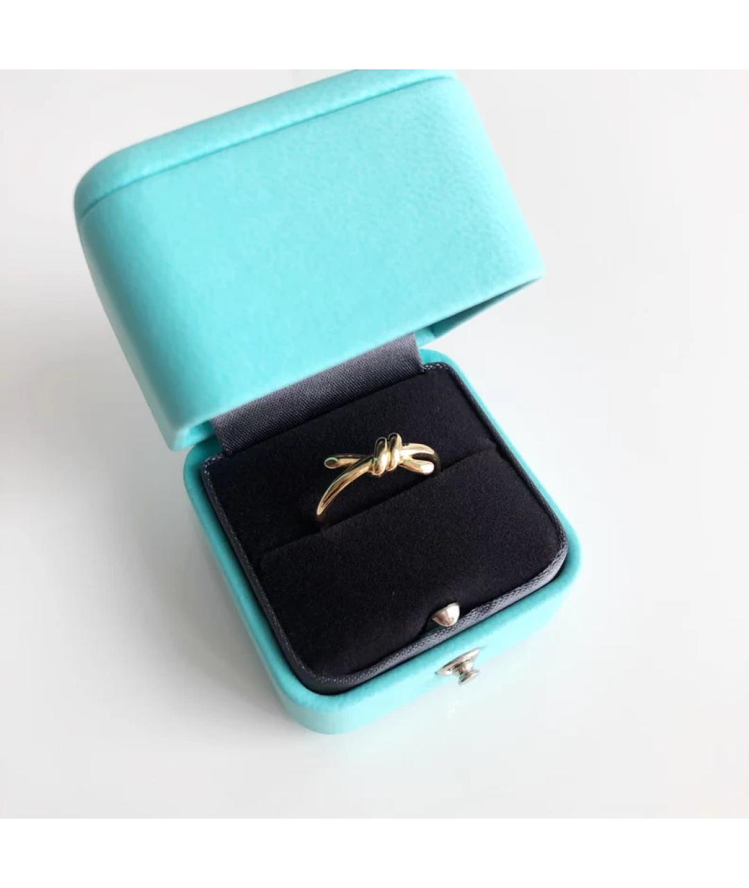 TIFFANY&CO Золотое кольцо из желтого золота, фото 4