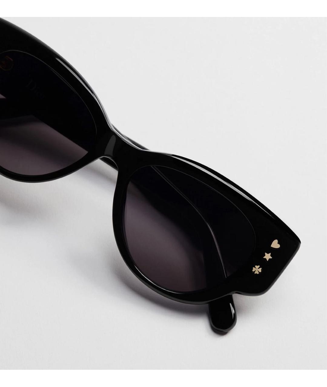 CHRISTIAN DIOR Черные солнцезащитные очки, фото 4